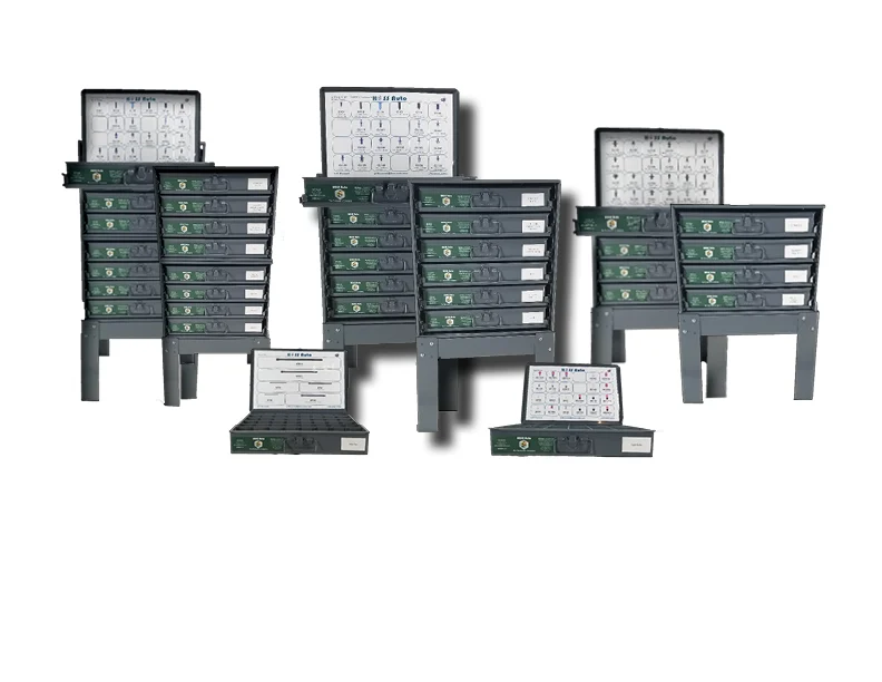 HOSS cabinet and drawer display systems